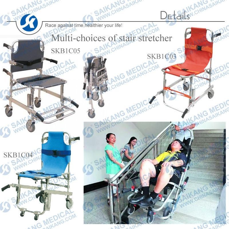 Aluminum Emergency Stair Chair Stretcher (CE/FDA/ISO)