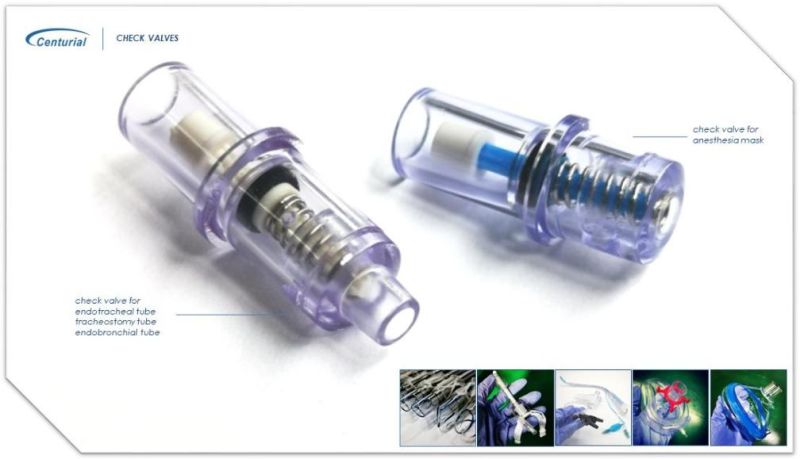 Medical Tracheotomy Tube Part Stop Valve
