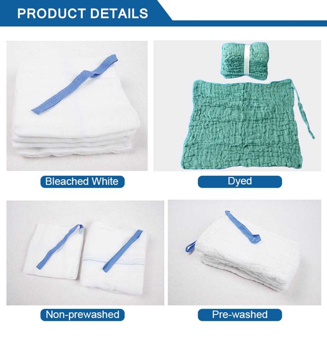 100% Cotton Disposable Hemostatic Abdominal Swabs