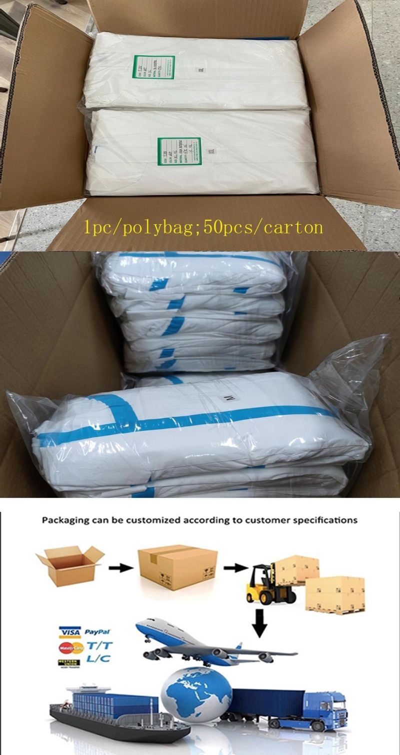 Antistatic Disposable Nonwoven Surgical/Medical/Cleaning Protective Clothing/Coveralls
