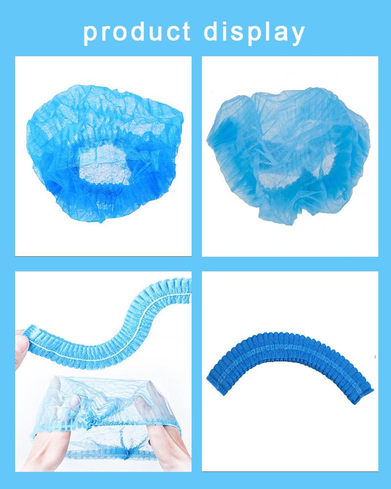 Hot Sale Nonwoven Mob/Clips Cap