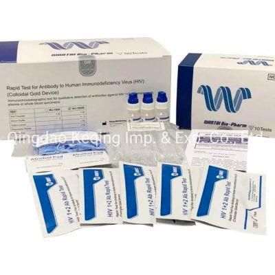 HIV / HCV / Hbsag / Syphilis Combo One Step HIV 1/2 Oral Mucosal Rapid Test Cassette by Serum/Plasma