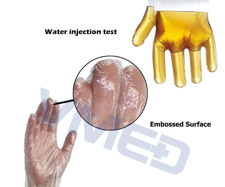 Medical Supply HDPE Gloves Surgical Use Plastic Gloves Medical Products, Work Gloves, Safety Glove, Industrial Working Gloves