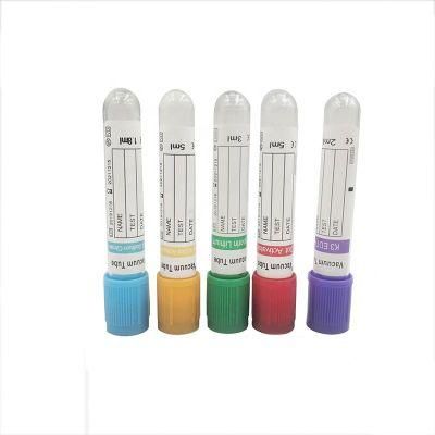 OEM Medical Disposable Glass Pet Heparin EDTA K2 K3ESR Vacuum Blood Collection Tube