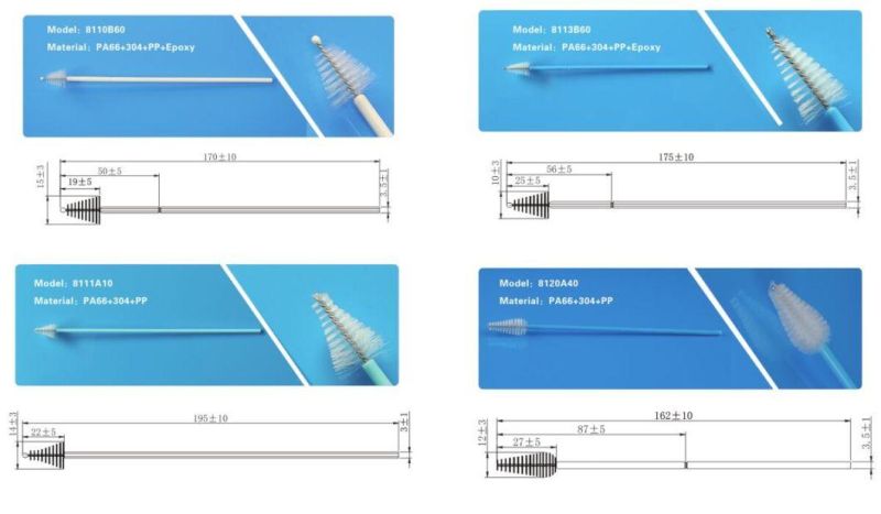 Medical Disposable Woman Biopsy Sampling Gynecological Vagina Sterile Cervical Brush