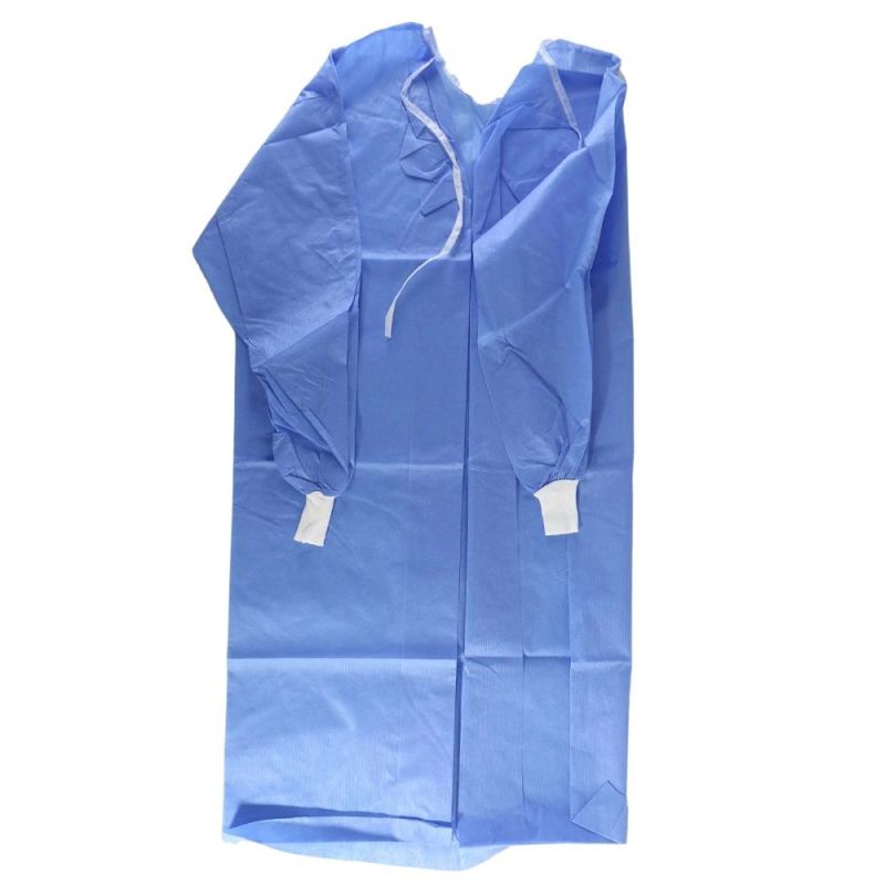 Huicheng Disposable Isolation Clothes Sterilized Non Woven Consumable Protection Surgical Gown