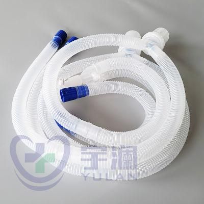 Disposable Medical Ventilator Corrugated Breathing Circuit