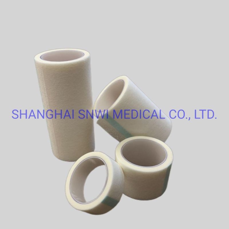 Hot Sale Disposable Medical Non-Woven Micropore Paper Tape for White or Skin Color