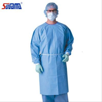 Surgical Gown Sterile Disposable Isolation Gown Surgical Gown with Rib Cuff AAMI Level 3