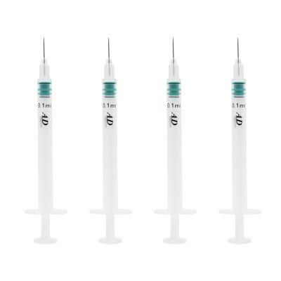 Disposable Medical Sterile PP Auto Retractable Safety Syringe with Auto Destruct Syringe