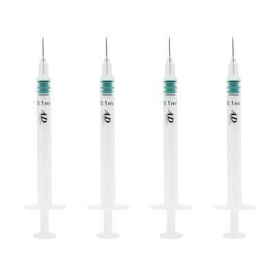 Disposable Medical Sterile PP Auto Retractable Safety Syringe with Auto Destruct Syringe
