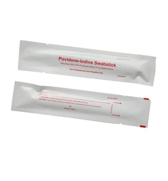 Medical Disposable Antiseptic Povidone-Iodine Prep Swabstick