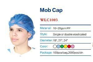 Food Industry Medical Disposable Nonwoven Cap Clip Cap