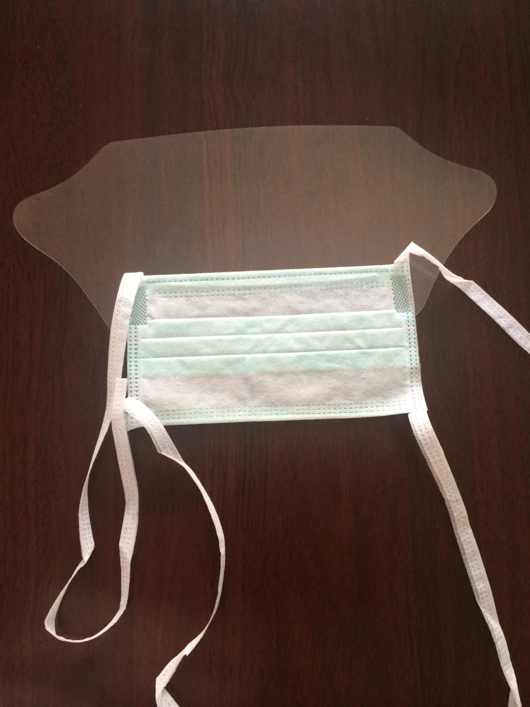 White List Manufacturer AAMI Level 3 Mask with Anti-Fog Shield