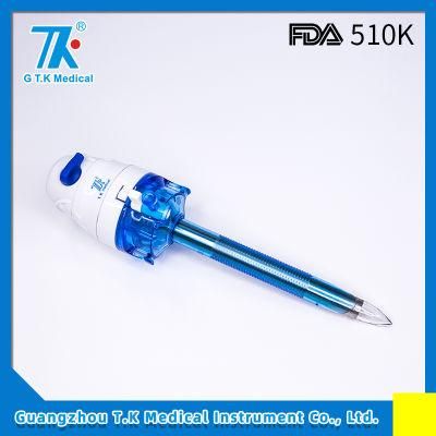 12mm Surgical Disposable Laparoscopic Optical Trocars CE Certificate
