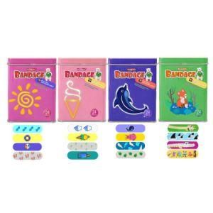 OEM Pharmacy Pack First Aid Supplies Latex Free Band Aid Elastic Fabric/PE/PVC/Cotton Kids Bandages