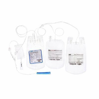 Cpda-1 Disposable PVC Plastic Storing Blood Bag for Blood Collection Single Double Triple Quadruple