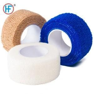 Mdr CE Approved Convenient Easy Tearing Cohesive Bandage for First Aid Activities