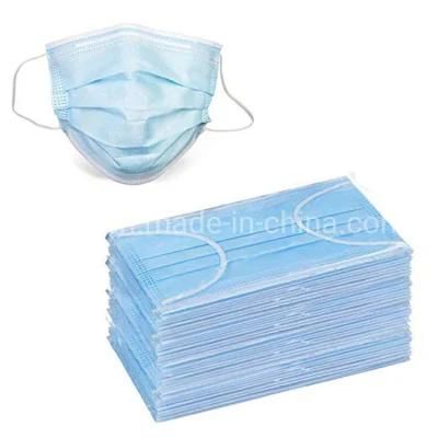 3 Ply Disposable Non-Woven Fabric Mask Face Mask