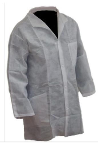ESD Disposable Lab Coat SMS Material