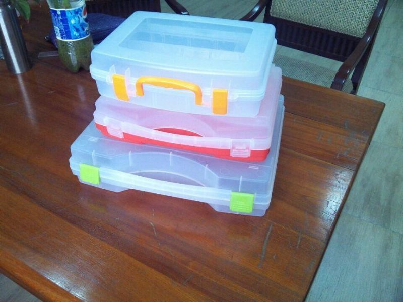 Plastic PP First Aid Box for Medicalstorage Case Empty Case for Tool Storage Container