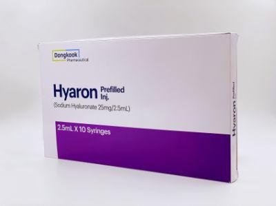 Korea&prime; S Latest Non-Cross-Linked Hyaluronic Acid Hyaron Skin Enhancer Mesotherapy, Price Discount, Guaranteed Authenticity