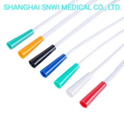 Fr6-Fr24 Medical Grade PVC Plastic Nelaton Catheter Dehp Free for Hospital