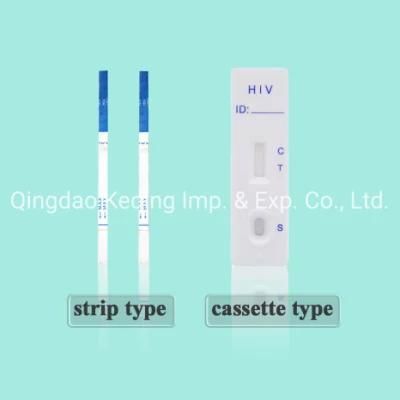 Factory Supplier Whole Blood Hbsag/HIV/HCV/Syphilis/Combo Rapid Test Kit Cassette