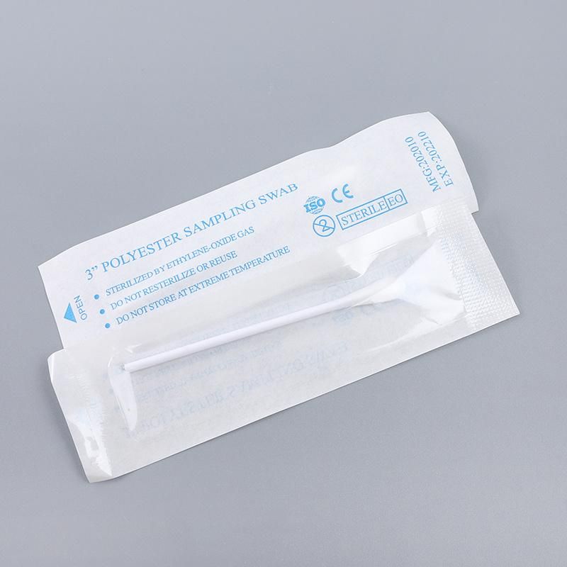 New Arrival Q Tips Sterilized Test Medical Sampling Virus Swab