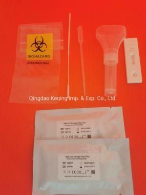 Lay Quick Test Detection C/E Testing Antibody Rapid Cassette Test Kit, Cheap Saliva/Swab Antigen Test Kit