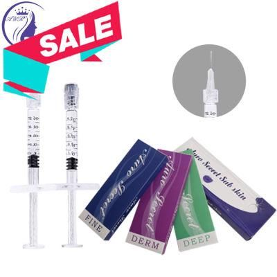 High Quality Ha Dermal Filler Vials Syrings Hyaluronic Acid Breast Buttock Injection