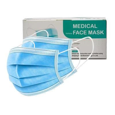 Surgical Face Mask Blue Color Ear-Loop