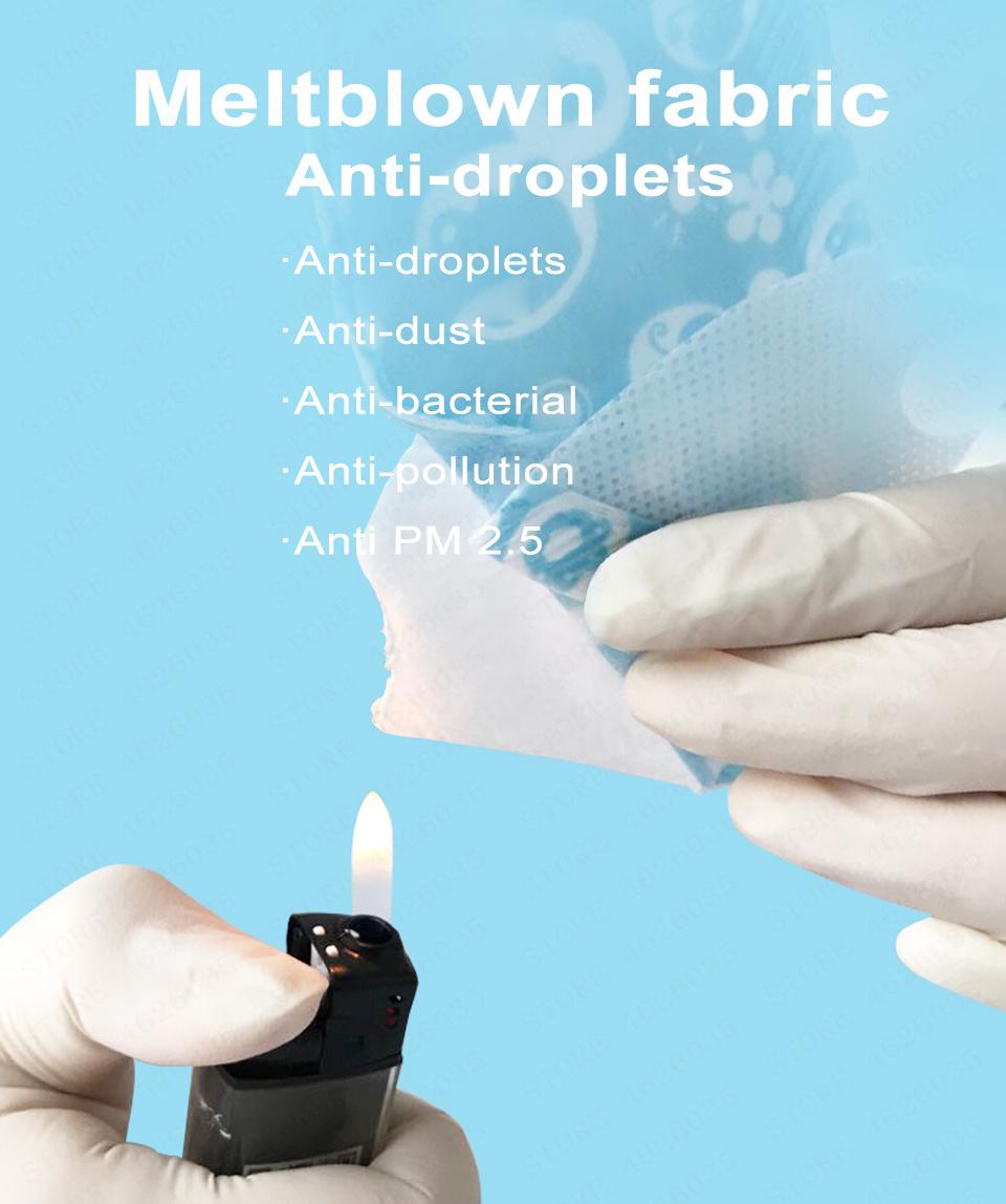 Wholesale Facial Disposable Dust Face Kid Mask Large in Stock Ship Within24 Hours