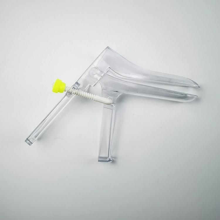 Disposable Medical Plastic Side Screw Type Vaginal Speculum