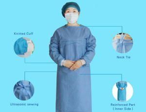 Disposable Isolation Gown High Quality Protective Gown for Sale