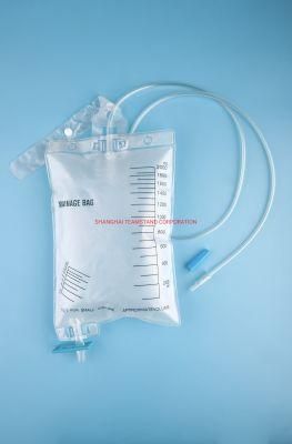 CE Approved Medical Urine Drainage Bag with Valve Both Economic &amp; Luxury Style Available with Factory Price