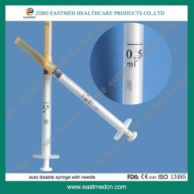 Insulin Syringe with Good Quality and Price with Ce/ISO