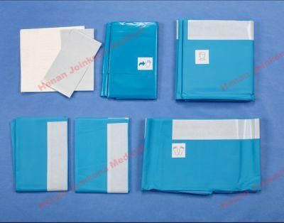 Universal Pack Medical Disposable Sterile Surgical Operation Drape Packs with Surgical Gown