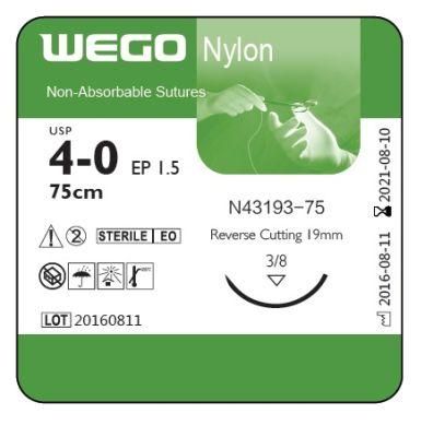 Wego Brand Nylon Surgical Suture