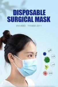 Civil Mask for 3 Ply Cheap Disposable Normal Personl Non Medical Face Civilian Mask for Adult