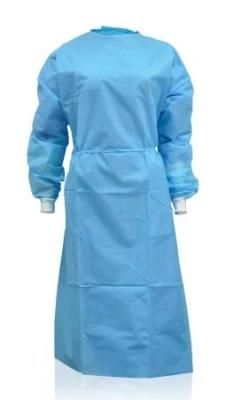 Disposable SMS SMMS Sterile Hospital Opertion Gown Surgical Gowns OEM Factory Wholesale