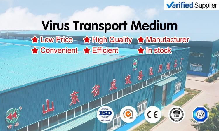 Virus Sampling Transport Collection Tube Vtm Kits with Medium Inside