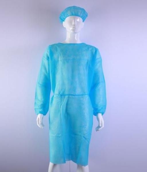 CE Approved Disposable Non-Woven Isolation Gown /Hospital Clothing Patient Gown