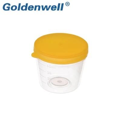 Free Sample Plastic Sterile Disposable Medical Female Urine Container