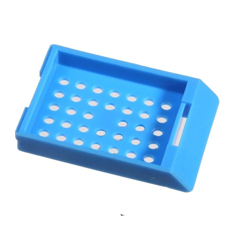 Hot Sale Histology Tissue Biopsy Embedding Cassette Strip Hole