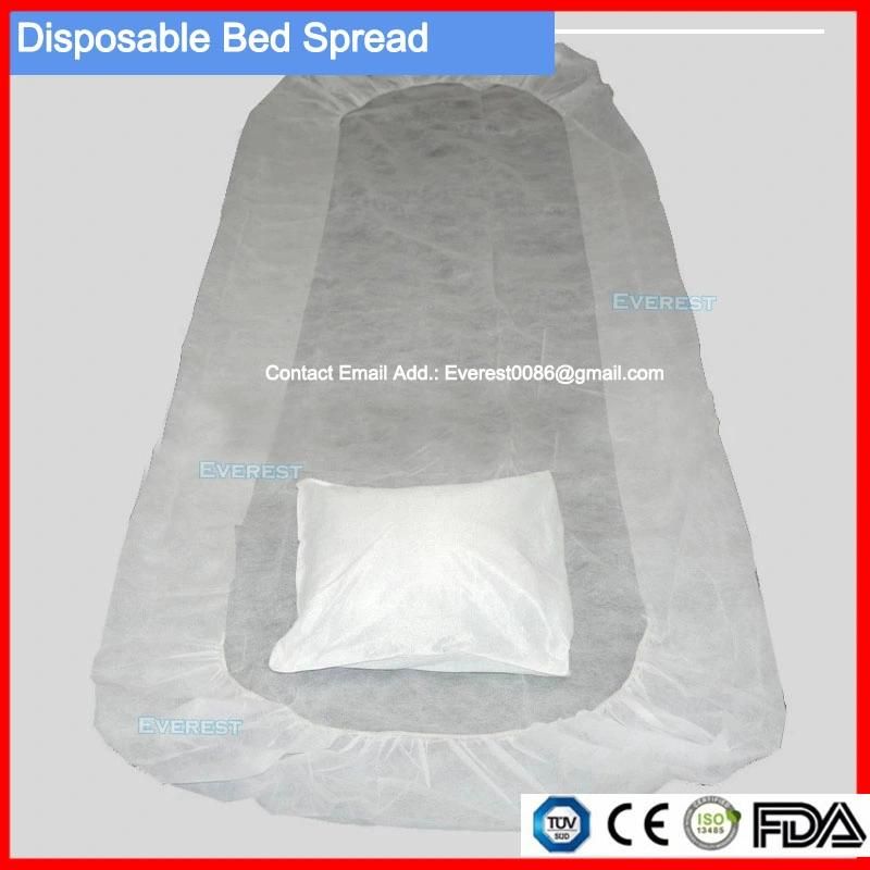 Waterproof Fabric Nonwoven Disposable Bed Cover for Hospital Salon