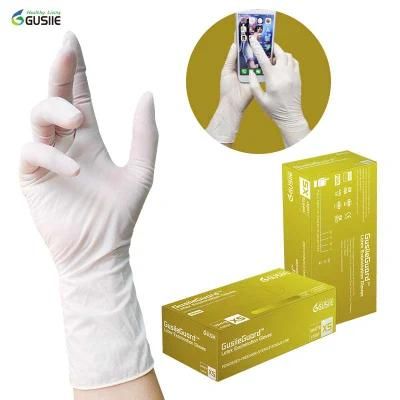 Disposable Powder Free Grade Latex Exam Gloves Foodservice Medical Examination Latex Glove Purpose Latex White Large Glove