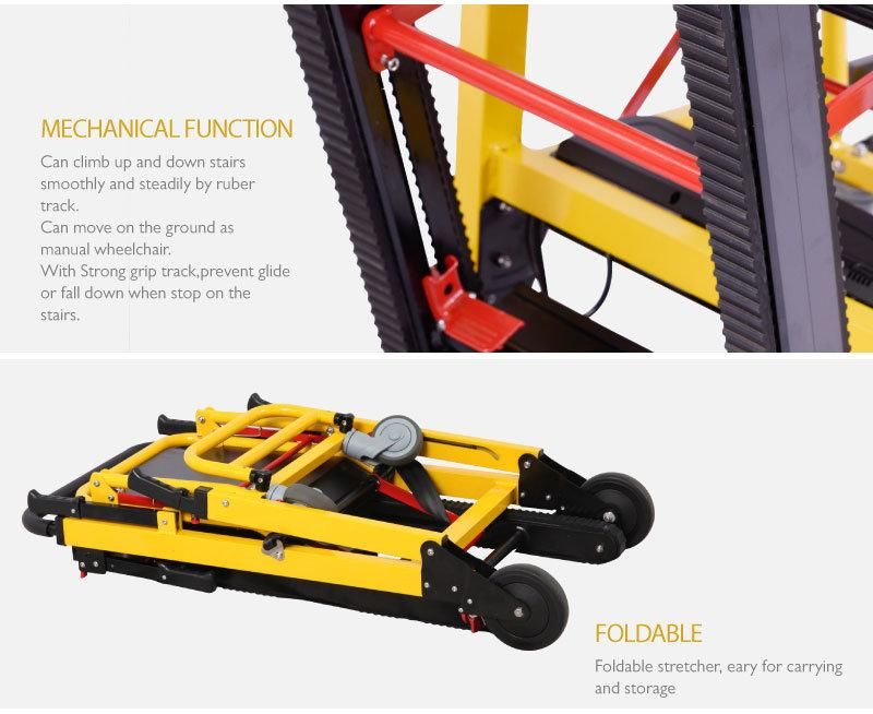 Medical Foldable Electric Downstairs Stretcher