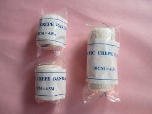 Elastic Crepe Bandage Medical 100% Cotton Crepe Bandage All Size