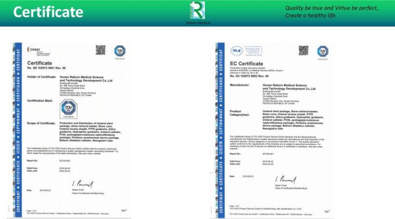 Ce Certificated Cystostomy Catheter Suprapubic Tube Urology